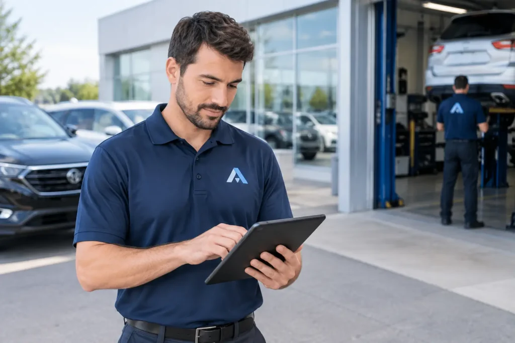 Timestamped Task Tracking for Dealerships