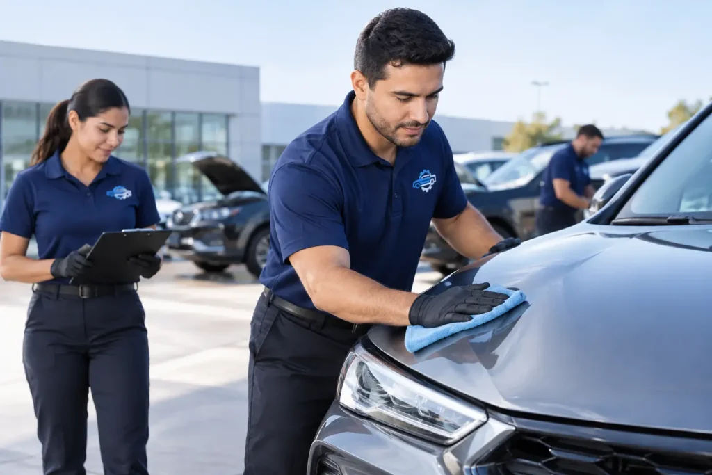 Automotive Get Ready That Gets Cars Front Line Ready
